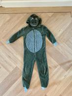 Z.g.a.n. Fleece onesie van de Zeeman, dino, 110 / 116, Zeeman, Overige typen, Ophalen of Verzenden, Zo goed als nieuw