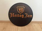 Vintage rond Hertog Jan bord (20x20), Ophalen of Verzenden, Gebruikt, Reclamebord, Plaat of Schild, Hertog Jan