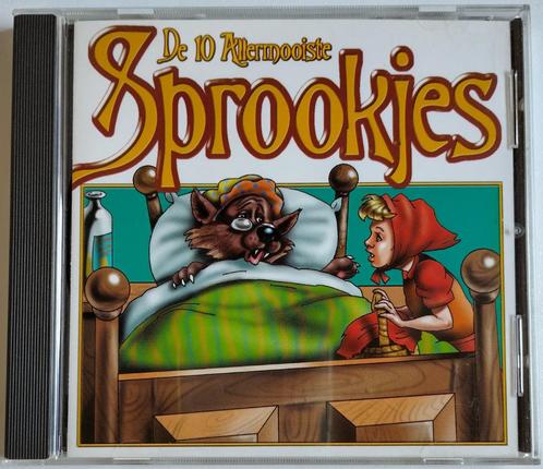 GRATIS CD De 10 Allermooiste Sprookjes (2001 Weton-Wesgram), Cd's en Dvd's, Cd's | Kinderen en Jeugd, Zo goed als nieuw, Verhaal of Sprookje