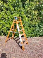Oude schilders trap vintage, Doe-het-zelf en Verbouw, Ladders en Trappen, Ophalen, Gebruikt, Minder dan 2 meter