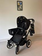 Bugaboo Donkey2 Duo All Black Andy Warhol–Limited Edition, Gebruikt, Verstelbare duwstang, Bugaboo, Ophalen of Verzenden