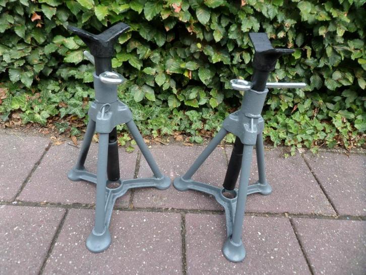 Assteunen - Bilstein - 2 stuks - Hoogte: 45 -62cm, Auto diversen, Autogereedschap, Zo goed als nieuw, Ophalen