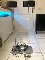 Bose speakerset met standaard, Audio, Tv en Foto, Luidsprekers, Gebruikt, Ophalen of Verzenden, Bose, 120 watt of meer
