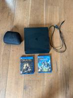 Playstation 4 Slim 1TB Incl. Scuff Controller en spellen, Ophalen of Verzenden, Zo goed als nieuw, Met 1 controller, Slim