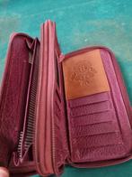 portemonnee berba vintage bordeau leer, Sieraden, Tassen en Uiterlijk, Portemonnees, Ophalen of Verzenden, 'T Olde Gre-j, Info@toldegrej.nl