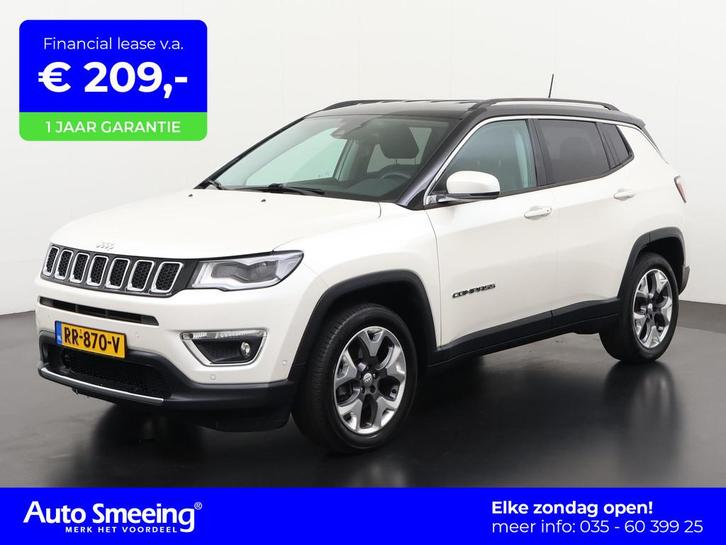 Jeep Compass 1.4 MultiAir Limited | Beats Audio | Camera | S, Auto's, Jeep, Bedrijf, Te koop, Compass, ABS, Achteruitrijcamera