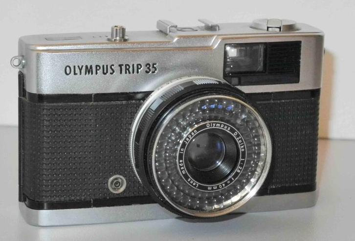 Olympus Trip 35 in bijna mint conditie, Audio, Tv en Foto, Fotocamera's Analoog, Zo goed als nieuw, Compact, Olympus, Ophalen of Verzenden