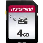 Transcend SDHC 300S 4GB Class 10, Audio, Tv en Foto, Fotografie | Geheugenkaarten, Nieuw, Overige, 4 GB, Ophalen of Verzenden