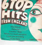 7" Mini LP (33t) 6 Top Hits From England, Cd's en Dvd's, Vinyl Singles, Ophalen of Verzenden, Gebruikt, Pop