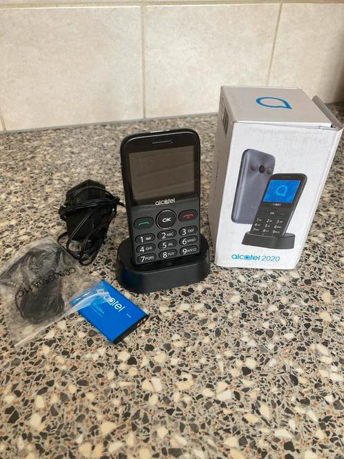 Senioren mobiel Alcatel 2020, Telecommunicatie, Mobiele telefoons | Overige merken, Gebruikt, Zonder abonnement, Overige modellen