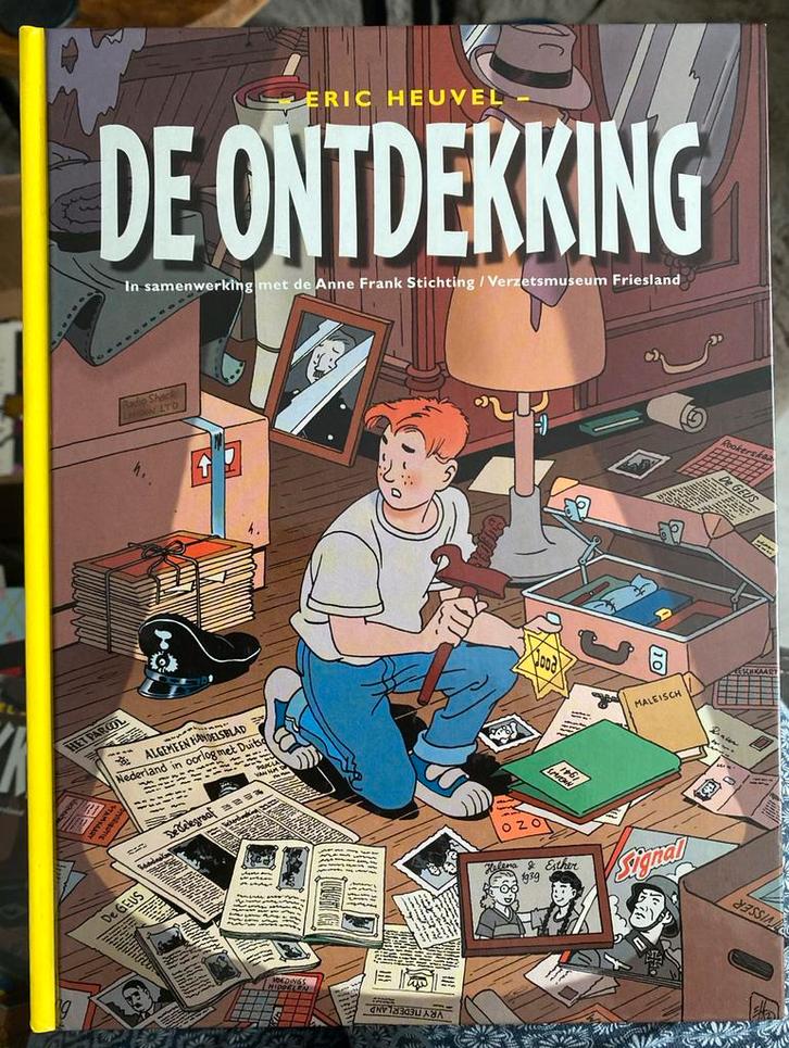 De Ontdekking - Eric Heuvel - Stripboek, Boeken, Stripboeken, Zo goed als nieuw, Eén stripboek, Ophalen of Verzenden