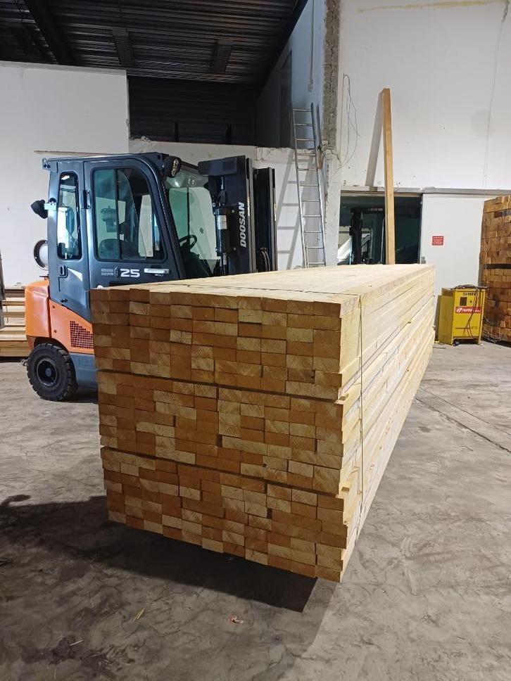 SLS / cls/balken 5x10, Doe-het-zelf en Verbouw, Hout en Planken, Nieuw, Balk, Vuren, 300 cm of meer, 50 mm of meer, Ophalen