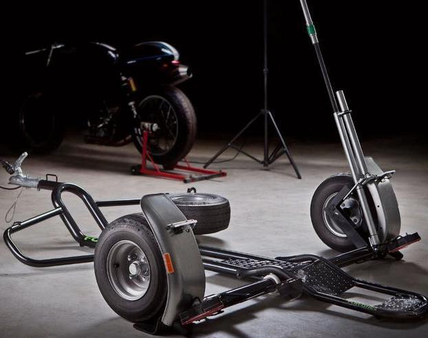 NIEUW!! Motortrailer (B rijbewijs) motoraanhanger (Zakbaar!), Auto diversen, Aanhangers en Bagagewagens, Nieuw, Ophalen