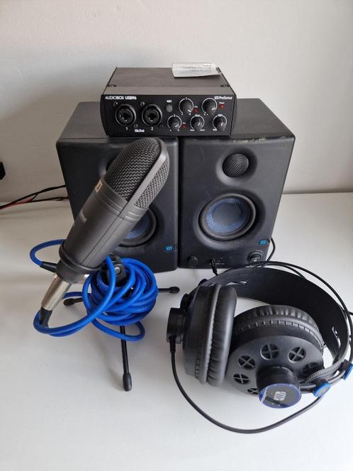 PreSonus Audiobox usb 96. Complete Bundle, Audio, Tv en Foto, Professionele Audio-, Tv- en Video-apparatuur, Zo goed als nieuw