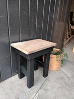 Leuke kruk hout krukje bijzettafeltje tafeltje, Huis en Inrichting, Ophalen, Gebruikt