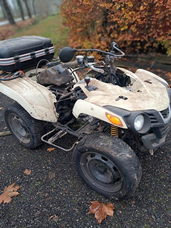 2 Sym Quadlander 300 Quads - Opknap/Sloop, Motoren, Quads en Trikes, 12 t/m 35 kW, 1 cilinder, Ophalen of Verzenden