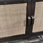 Dressoir Nipos Mangohout en webbing, 88cm van Light & Living, Light & Living, ., Nieuw, 25 tot 50 cm