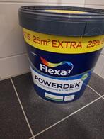 Twee muur/plafond verf, Flexa Powerdek wit, meer dan 10 lite, Doe-het-zelf en Verbouw, Verf, Beits en Lak, Ophalen, Wit, 10 tot 15 liter