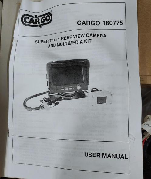 HC Cargo camera kit, Auto diversen, Achteruitrijcamera's, Nieuw, Ophalen of Verzenden