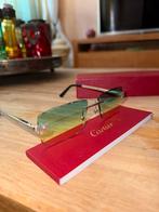 Originele Cartier bril Groen Geel Goud, Overige merken, Zonnebril, Ophalen of Verzenden, Zo goed als nieuw