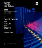ADE Audio Obscura x Chloé Caillet b3b Malugi b3b Salute, Tickets en Kaartjes, Eén persoon