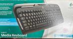 Logitech Media Keyboard - Qwerty - Bedraad, Gebruikt, Multimediatoetsen, Ophalen of Verzenden, Qwerty