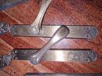 Messing deurbeslag en klinken, Doe-het-zelf en Verbouw, Hang- en Sluitwerk, Ophalen of Verzenden, Gebruikt, Koper of Messing, Klink of Kruk
