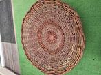Mand (Rotan ), Ophalen of Verzenden, Zo goed als nieuw, Rond, Riet