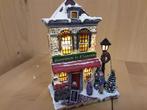 Kerst huis / Hollands huisje / Bloemenwinkel met verlichting, ., Ophalen of Verzenden, Zo goed als nieuw, .