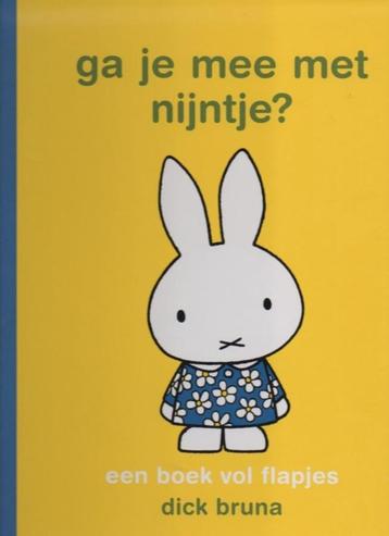 Dick Bruna- Ga je mee met Nijntje ? HC flapjesboek beschikbaar voor biedingen