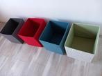 4 stuks IKEA Drona bakken voor Expedit en Kallax kasten, Ophalen of Verzenden, Gebruikt, Rechthoekig