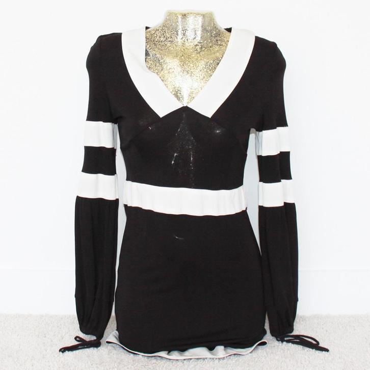 Prachtig Maison Van Den Vos Jurkje (Maat 2/M) - 85 € 110,-, Kleding | Dames, Jurken, Zo goed als nieuw, Maat 38/40 (M), Zwart