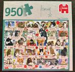 Jumbo katten puzzel 950 stukjes., Ophalen, 500 t/m 1500 stukjes, Zo goed als nieuw, Legpuzzel