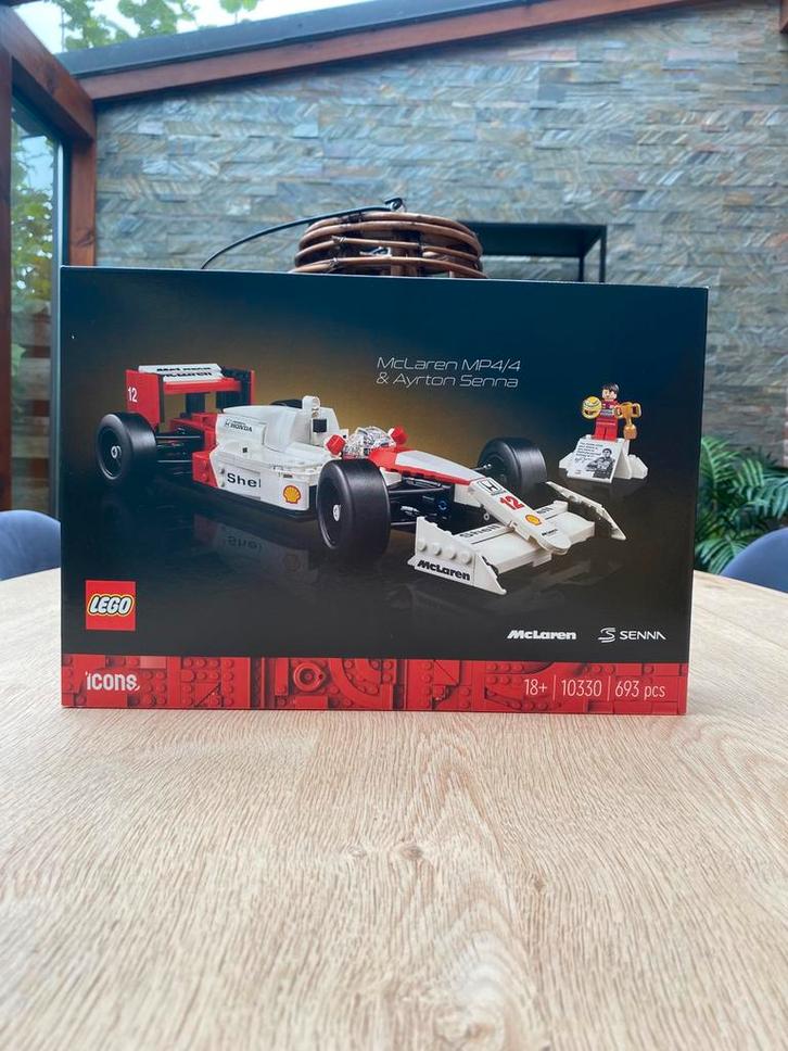 Ayrton Senna Mclaren Lego auto, Verzamelen, Transformers, Zo goed als nieuw, G1, Ophalen of Verzenden