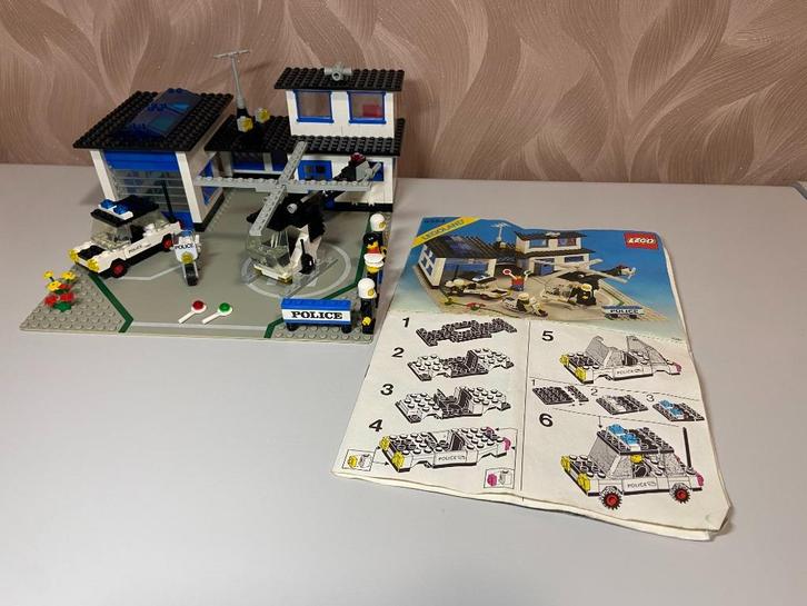 Lego - Legoland - 6384 - politiebureau - compleet, Kinderen en Baby's, Speelgoed | Duplo en Lego, Gebruikt, Lego, Complete set