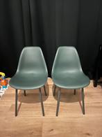 2 groene kinderstoelen Jip - Kwantum, Huis en Inrichting, Stoelen, Ophalen, Zo goed als nieuw, Overige kleuren, Eén