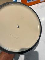 Kansje! Nieuwe Le Creuset Braadpan 24 cm Marseille in doos, Gietijzer, Nieuw, Ophalen of Verzenden, Keramische plaat