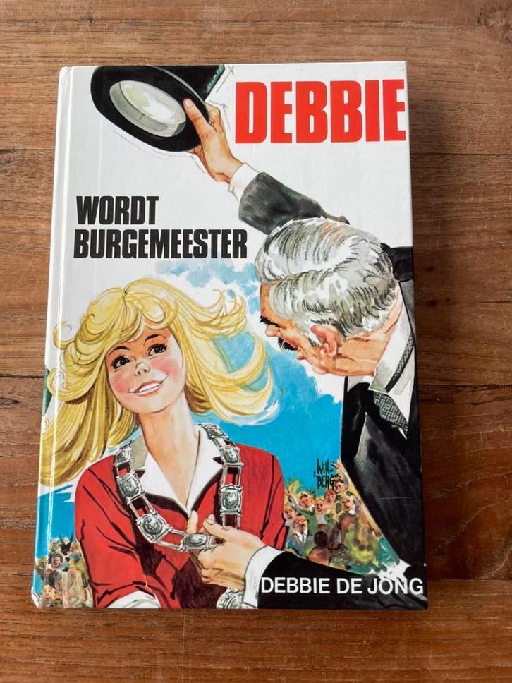 Debbie wordt burgemeester. Geschreven door Debbie de Jong., Boeken, Kinderboeken | Jeugd | 10 tot 12 jaar, Zo goed als nieuw, Fictie