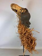 250425 Afrikaans Mbuya Pende masker uit Congo., Antiek en Kunst, Ophalen of Verzenden
