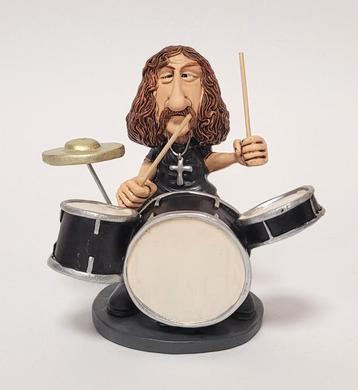Bill Ward Drummer Black Sabbath beeldje by Warren Stratford beschikbaar voor biedingen