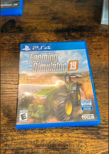 Ps4 playstation 4 Farming Simulator 19 spel game beschikbaar voor biedingen