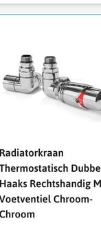 Radiatorkraan Thermostaat kraan chroom, Ophalen, Minder dan 30 cm, Radiator, Nieuw