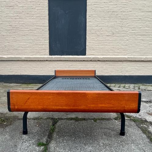 Jaren 60 vintage Auping Ariadne daybed door Friso Kramer, Huis en Inrichting, Slaapkamer | Bedden, Gebruikt, Eenpersoons, 90 cm