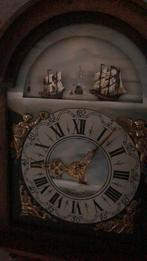 Unieke klok met scheepjes mechaniek en wekker functie jaren, Antiek en Kunst, Antiek | Klokken, Ophalen of Verzenden