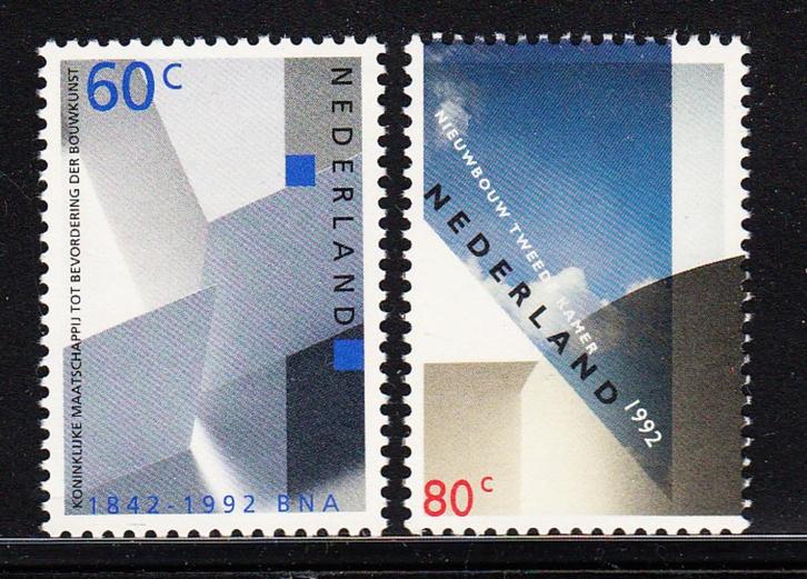2442 - Nederland nvph 1525/1526 postfris , 150 jaar Bo, Postzegels en Munten, Postzegels | Nederland, Postfris, Na 1940, Verzenden