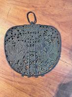 Bronzen plaquette, Ophalen of Verzenden, Brons