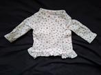 Baby Overslag Truitje Bloemenprint, Kinderen en Baby's, Babykleding | Prematuur, Ophalen, Zo goed als nieuw, Meisje, Shirtje of Longsleeve