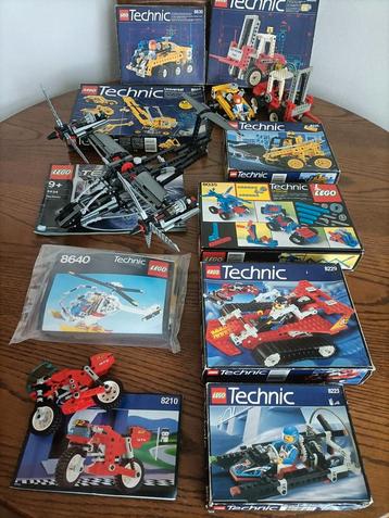 Diverse Lego Technic Vintage beschikbaar voor biedingen