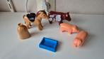 123 Playmobil Boerderijdieren Set koe paard varkens, Ophalen of Verzenden, Gebruikt, Jongen of Meisje