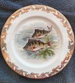 7 Limoges borden met vis motief, Ophalen of Verzenden